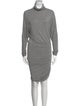 Veronica Beard Turtleneck Knee-Length Dress