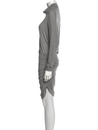 Veronica Beard Turtleneck Knee-Length Dress