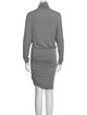 Veronica Beard Turtleneck Knee-Length Dress