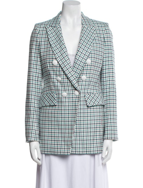 Veronica Beard Houndstooth Print Blazer