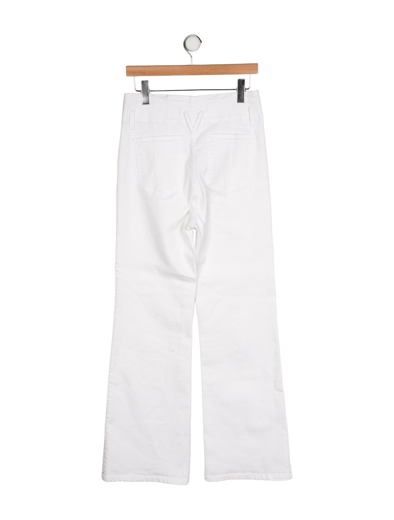 Veronica Beard High-Rise Wide Leg Jeans