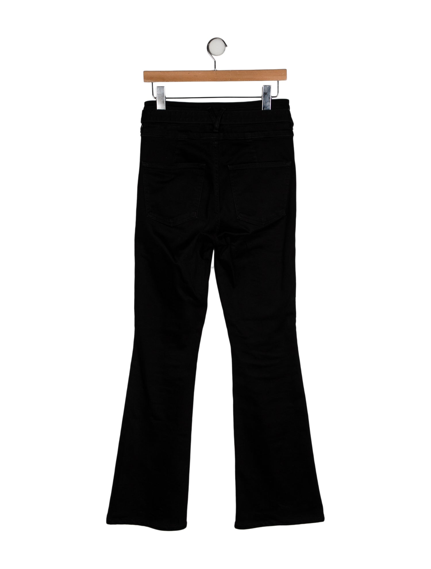 Veronica Beard High-Rise Wide Leg Jeans