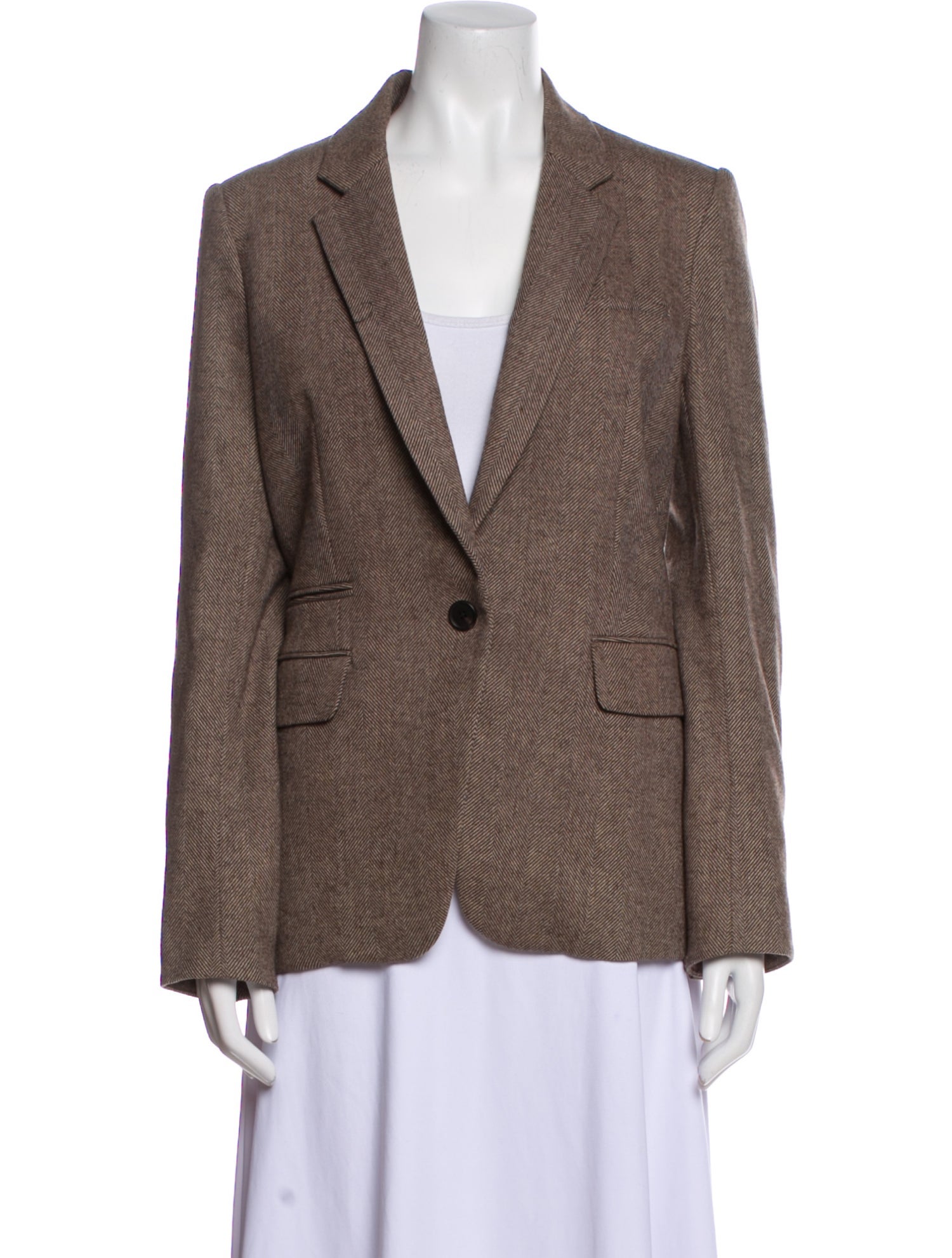 Veronica Beard Tweed Pattern Blazer
