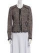 Veronica Beard Tweed Pattern Evening Jacket