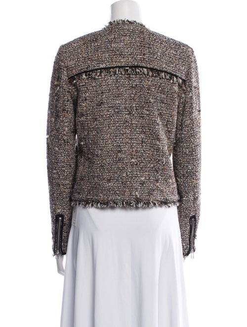 Veronica Beard Tweed Pattern Evening Jacket