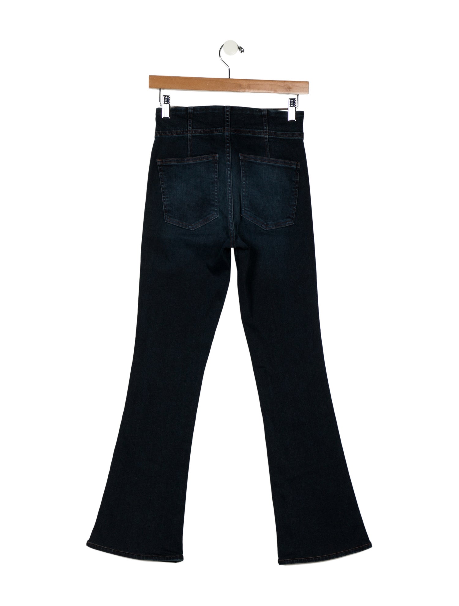 Veronica Beard High-Rise Wide Leg Jeans