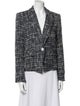 Veronica Beard Tweed Pattern Blazer