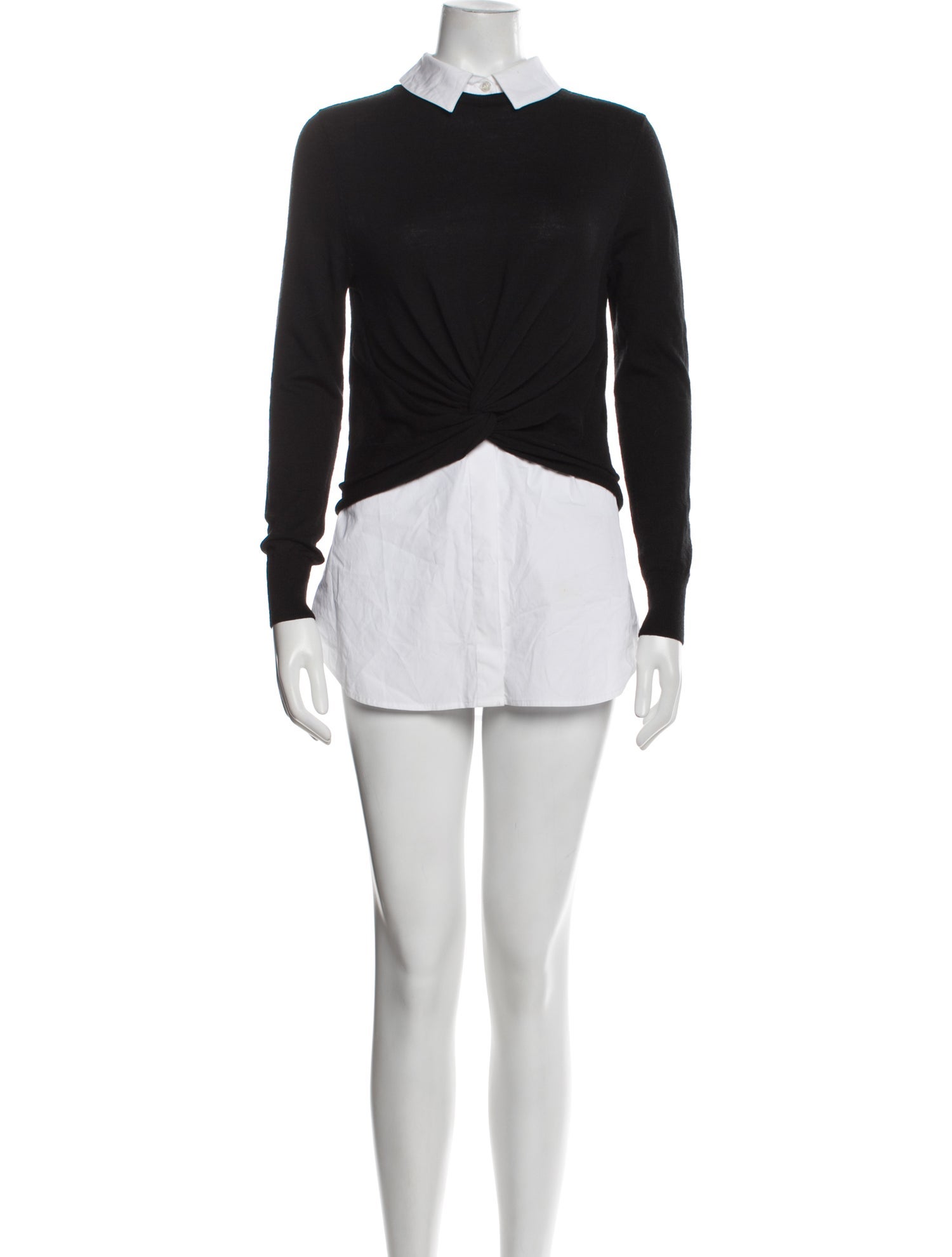 Veronica Beard Merino Wool Cowl Neck Sweater