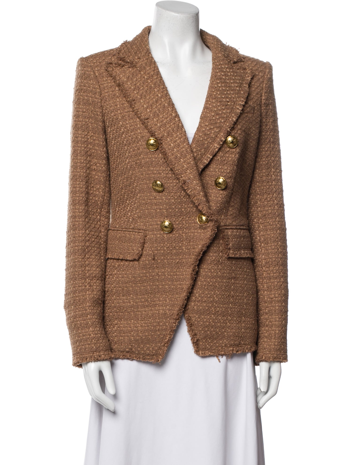 Veronica Beard Tweed Pattern Blazer