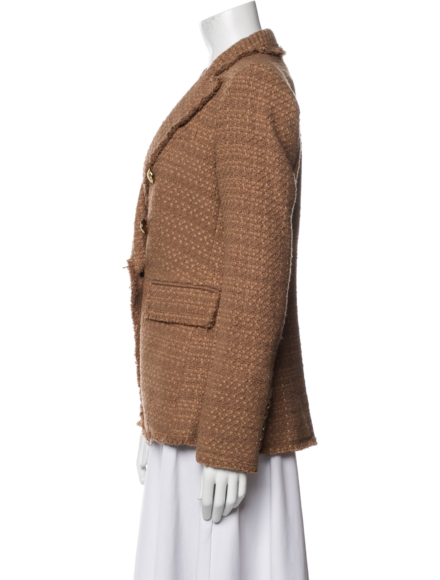 Veronica Beard Tweed Pattern Blazer