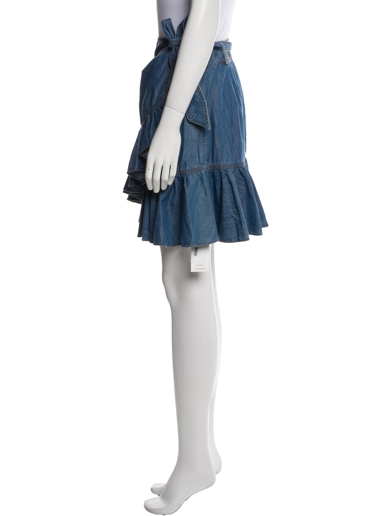 Veronica Beard Ruffle Embellishment Mini Skirt w/ Tags