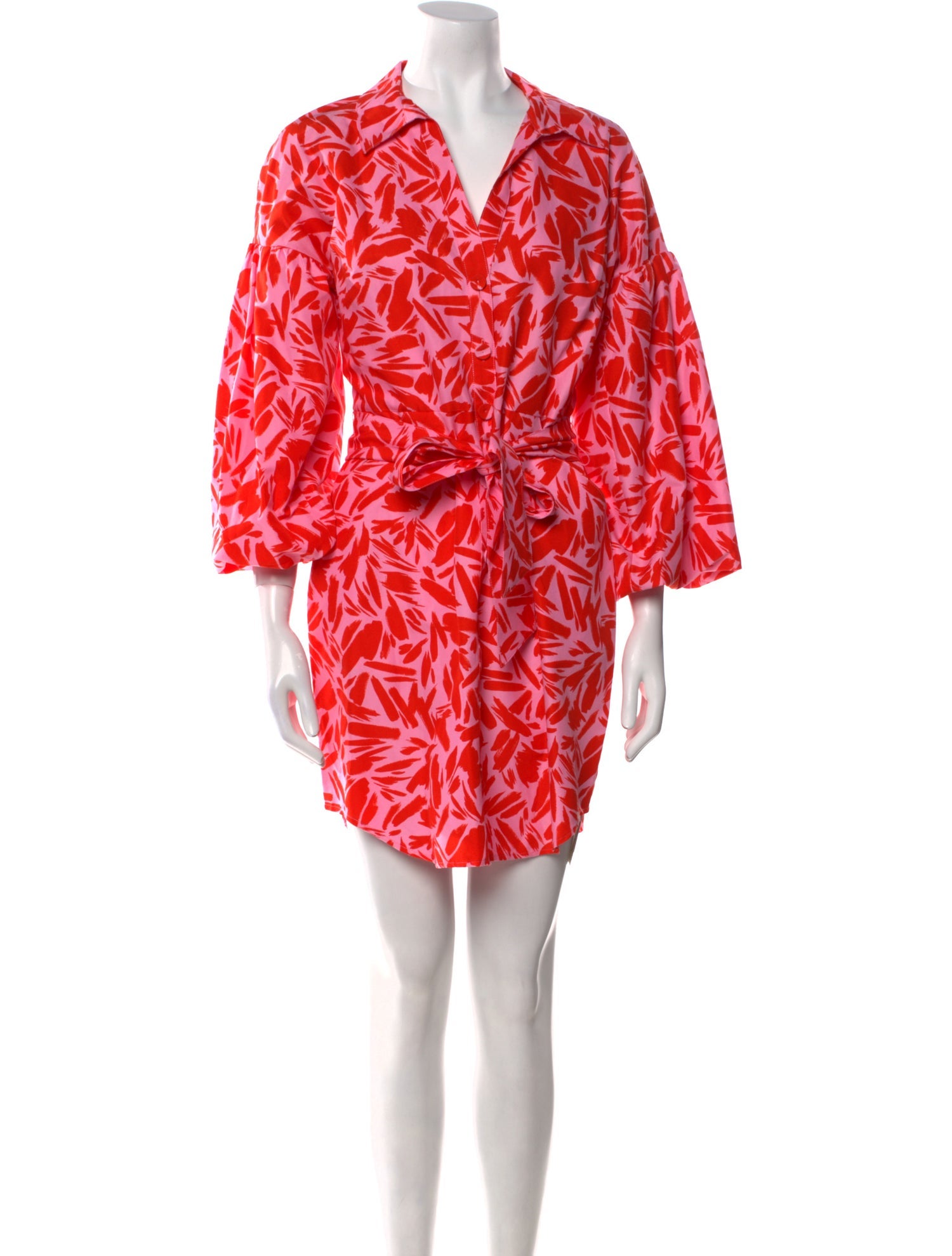 Veronica Beard Printed Mini Dress