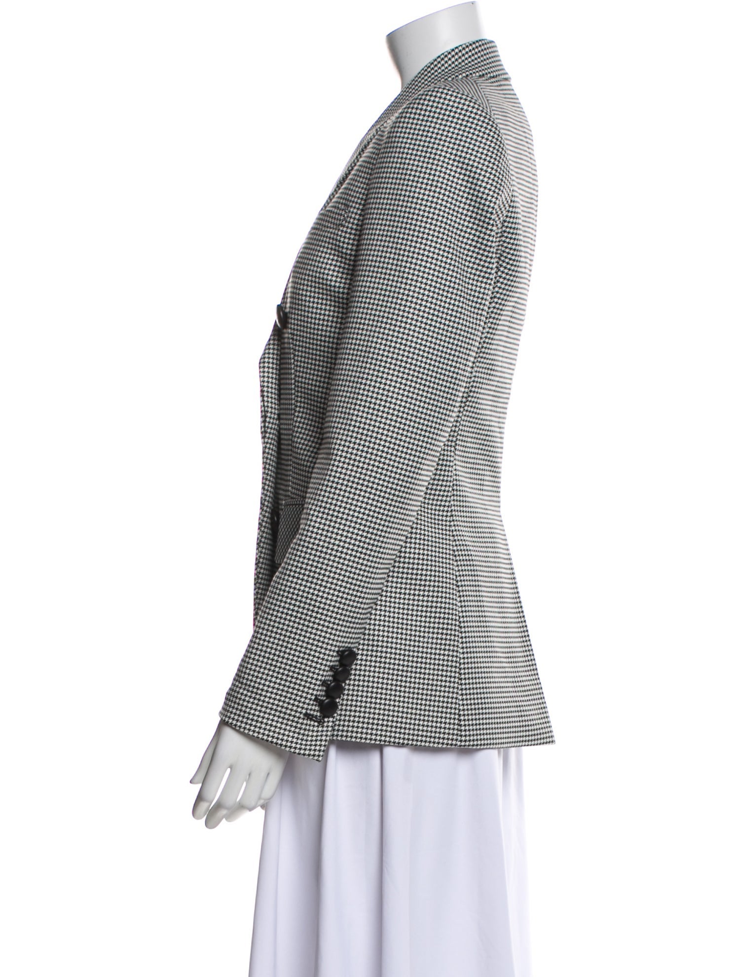 Veronica Beard Houndstooth Print Blazer
