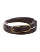Veronica Beard Skinny Leather Waist Belt