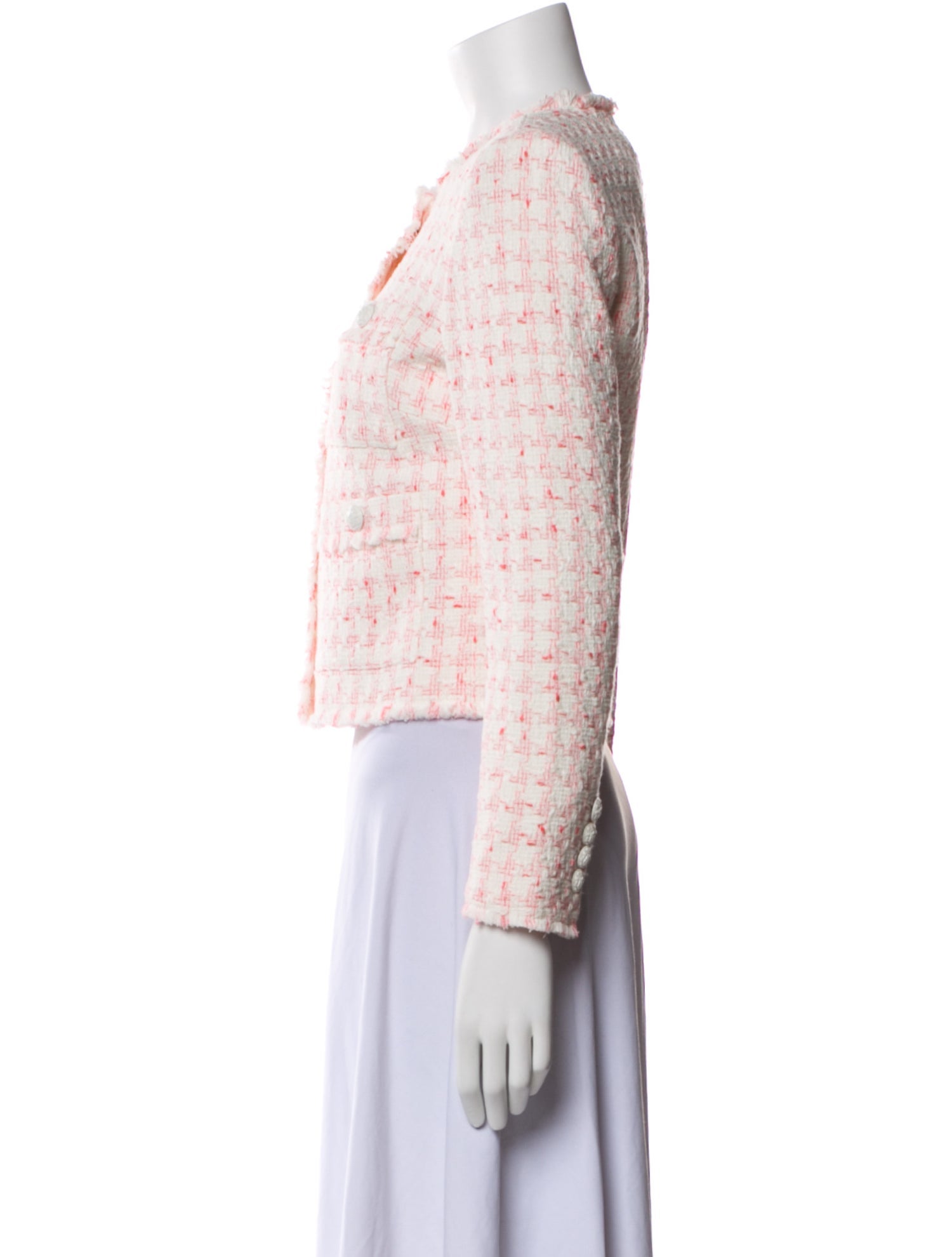 Veronica Beard Tweed Pattern Jacket