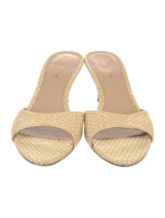 Veronica Beard Wicker Slides