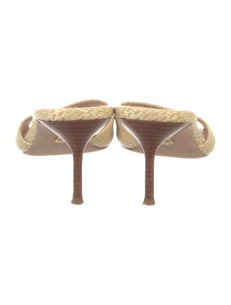 Veronica Beard Wicker Slides