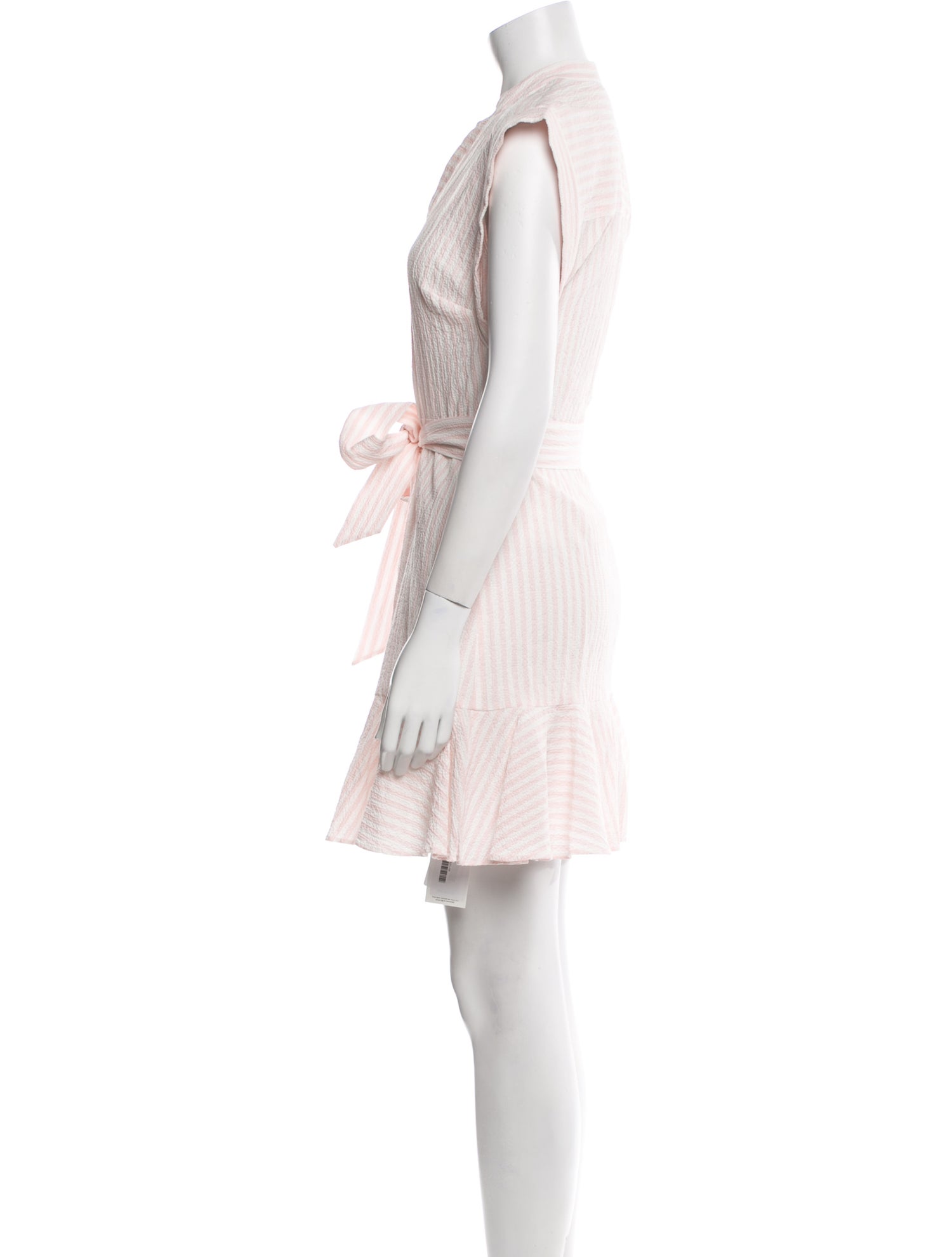 Veronica Beard Striped Mini Dress