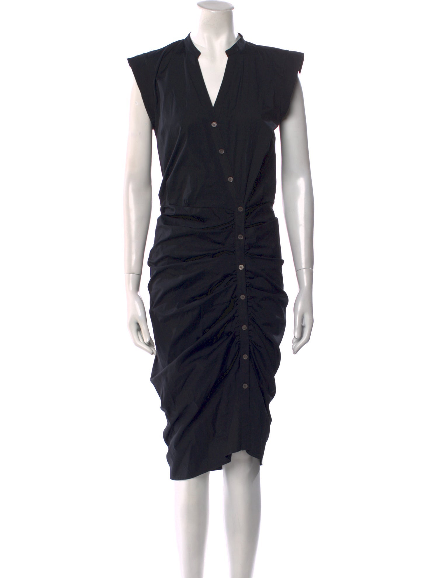 Veronica Beard V-Neck Midi Length Dress