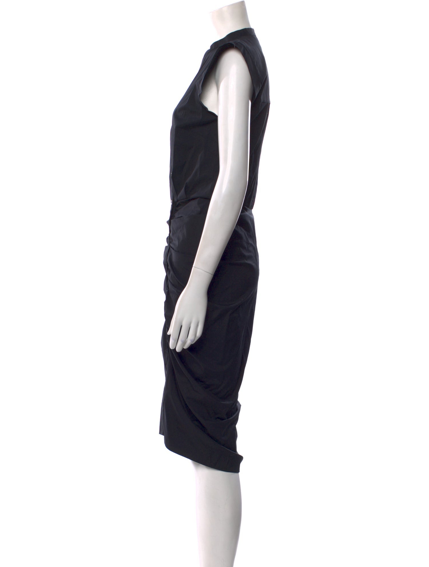 Veronica Beard V-Neck Midi Length Dress