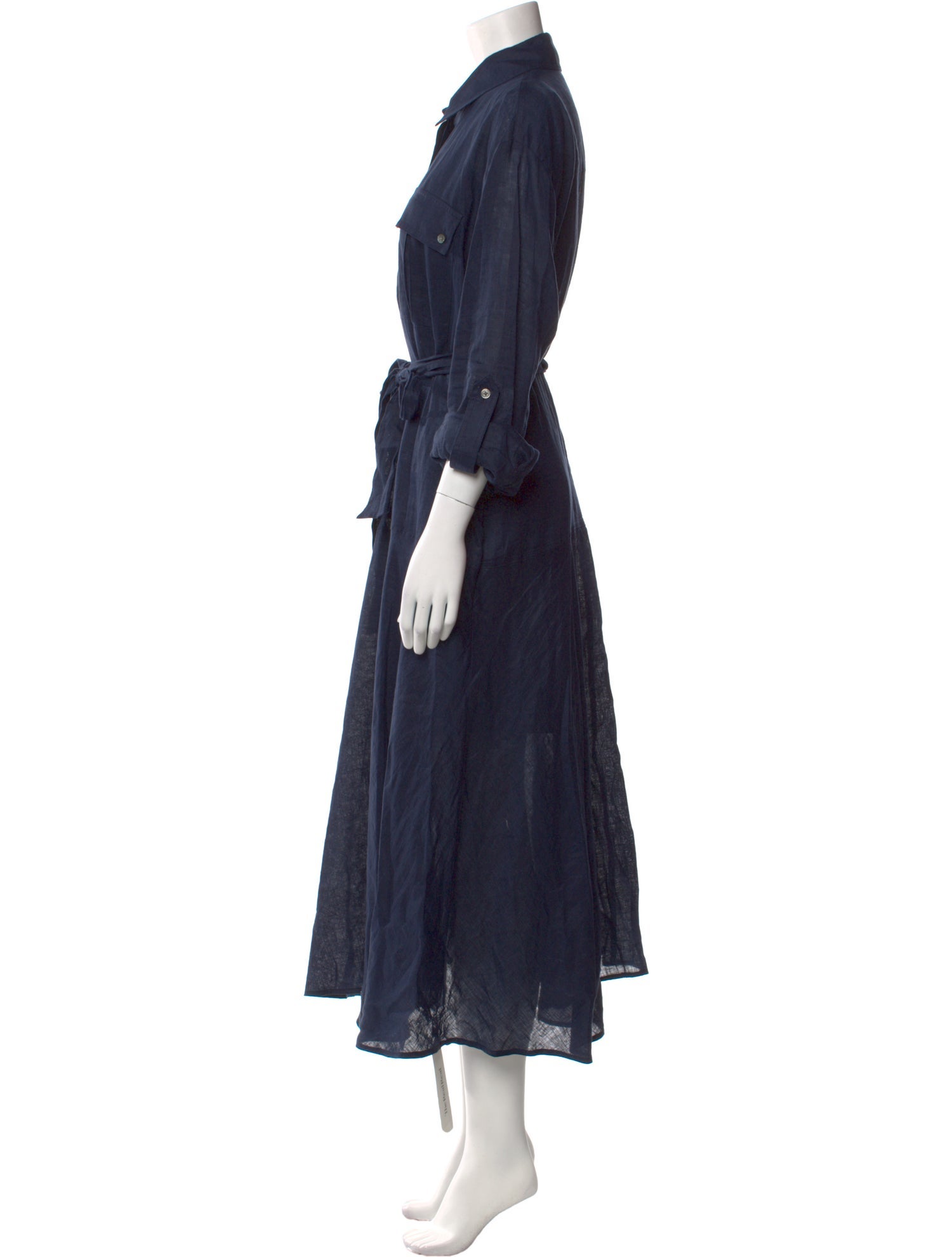Veronica Beard Linen Long Dress