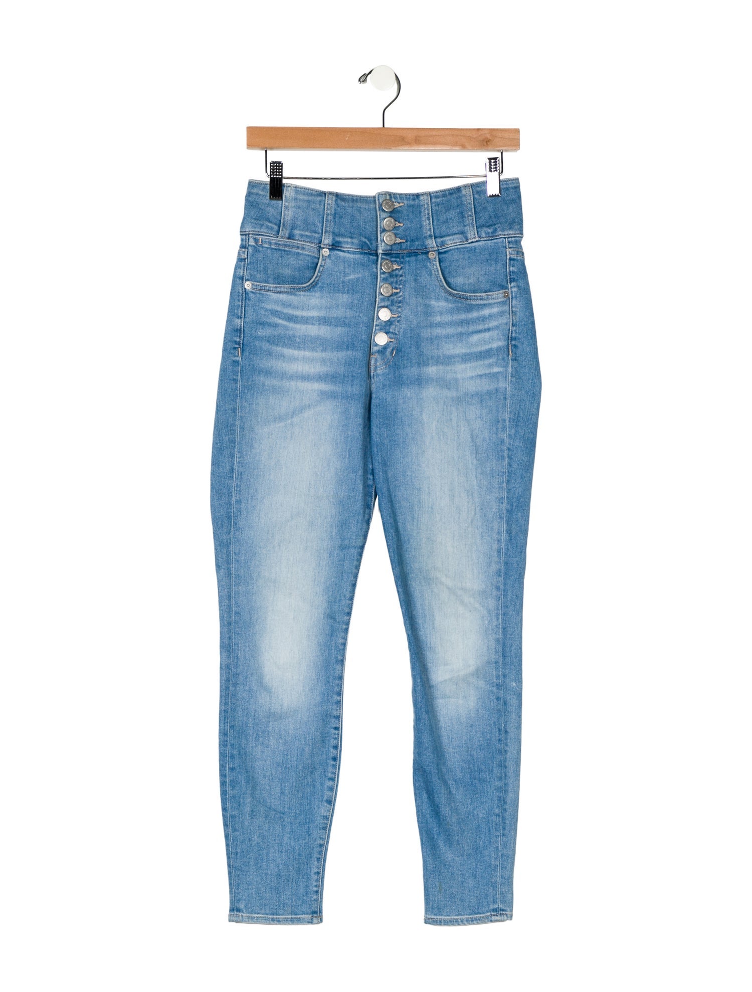 Veronica Beard High-Rise Skinny Leg Jeans