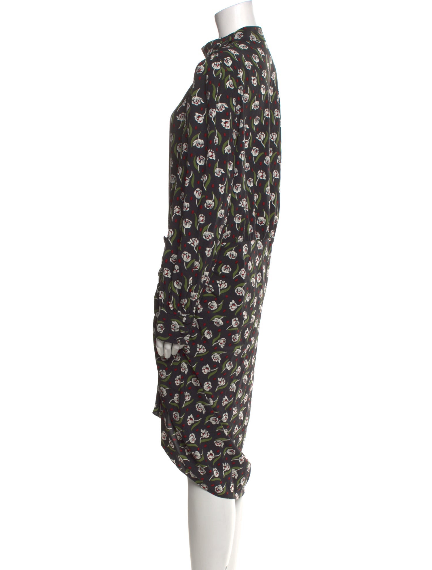 Veronica Beard Silk Midi Length Dress