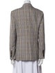 Veronica Beard Plaid Print Blazer