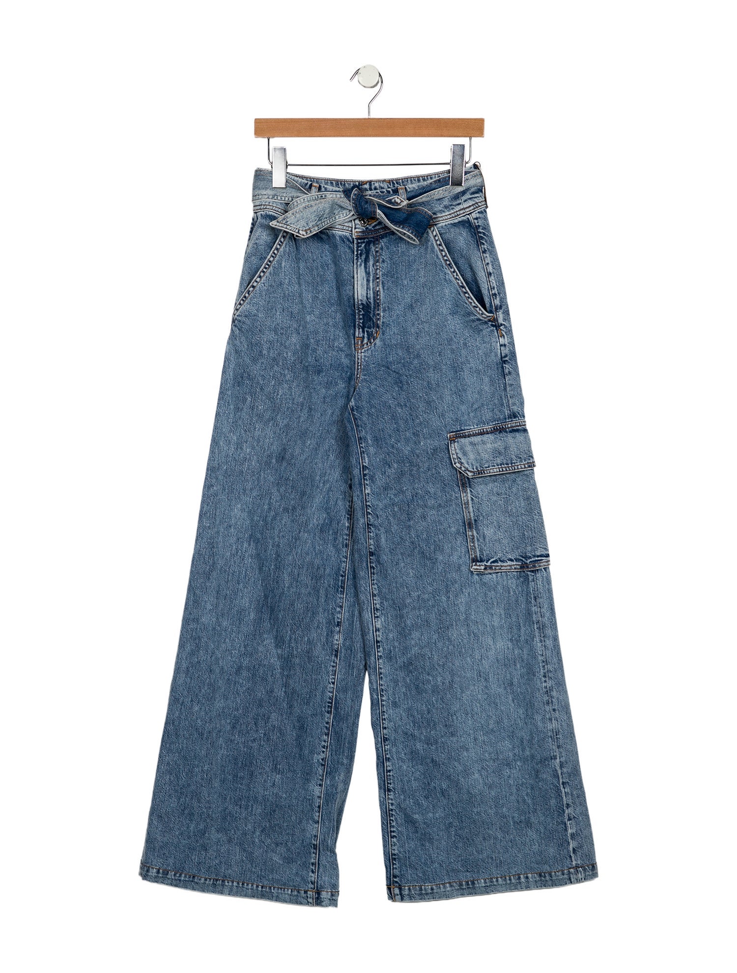 Veronica Beard High-Rise Wide Leg Jeans w/ Tags