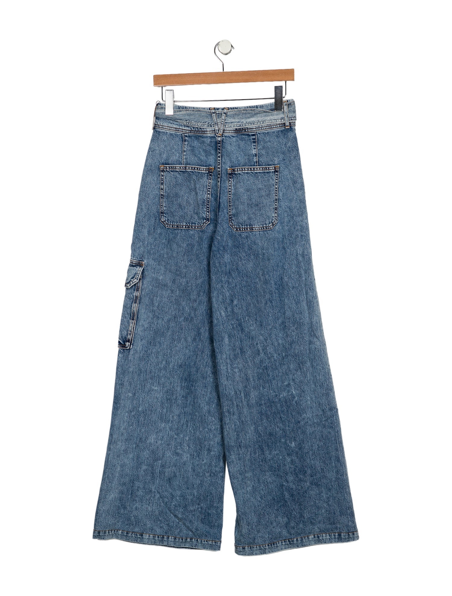 Veronica Beard High-Rise Wide Leg Jeans w/ Tags