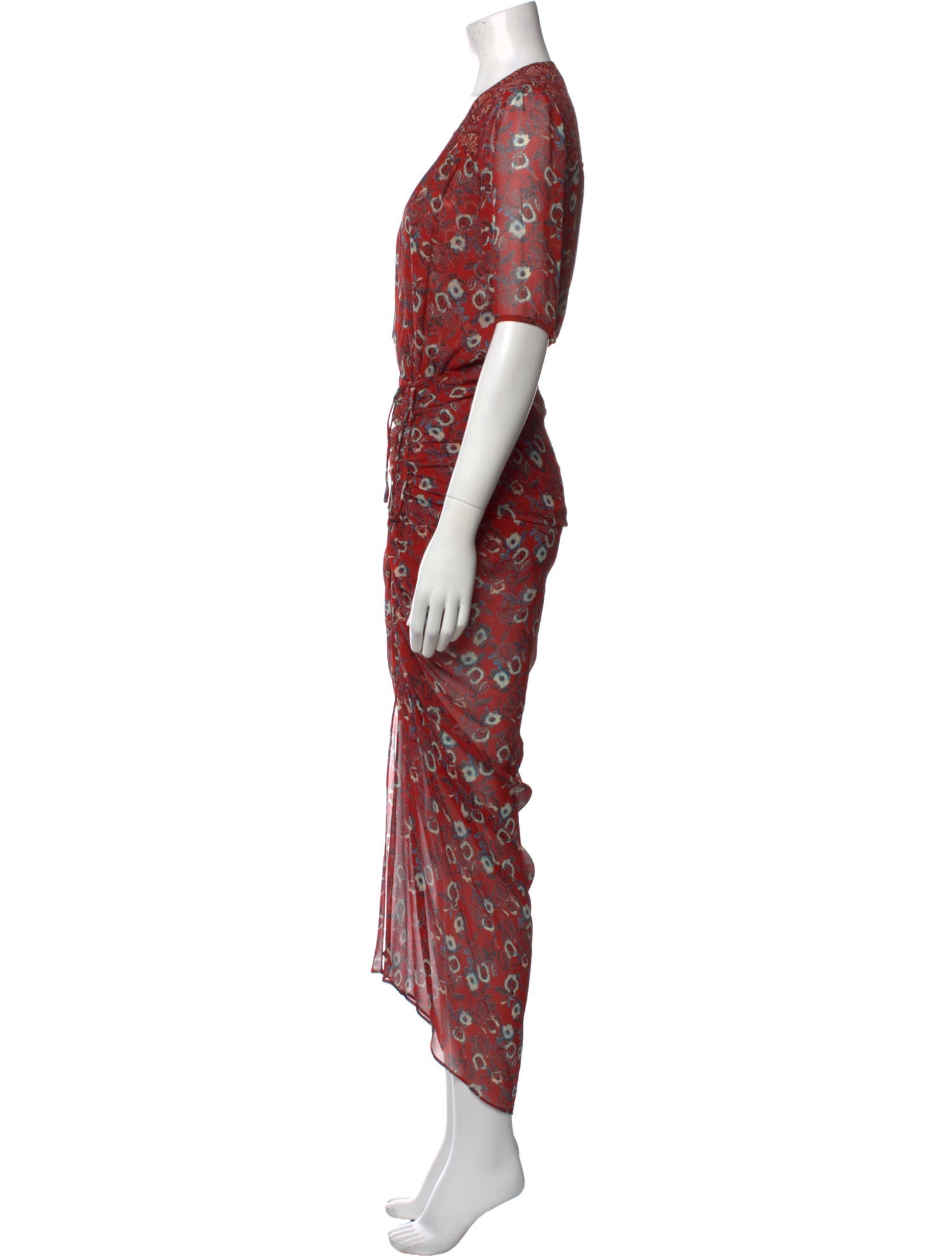 Veronica Beard Silk Long Dress