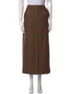 Veronica Beard Virgin Wool Midi Length Skirt