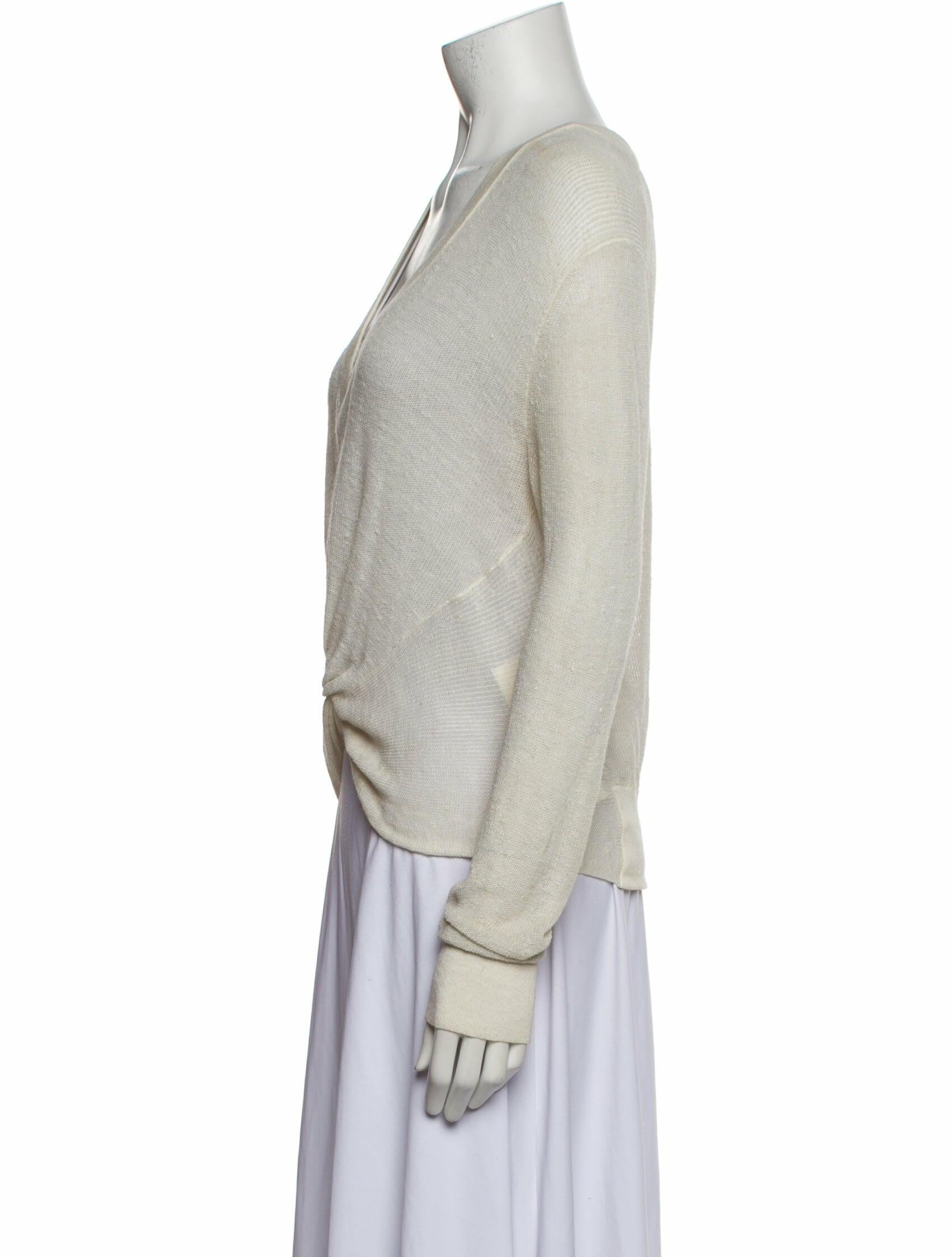 Veronica Beard Soren Linen Sweater