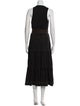 Veronica Beard Scoop Neck Long Dress