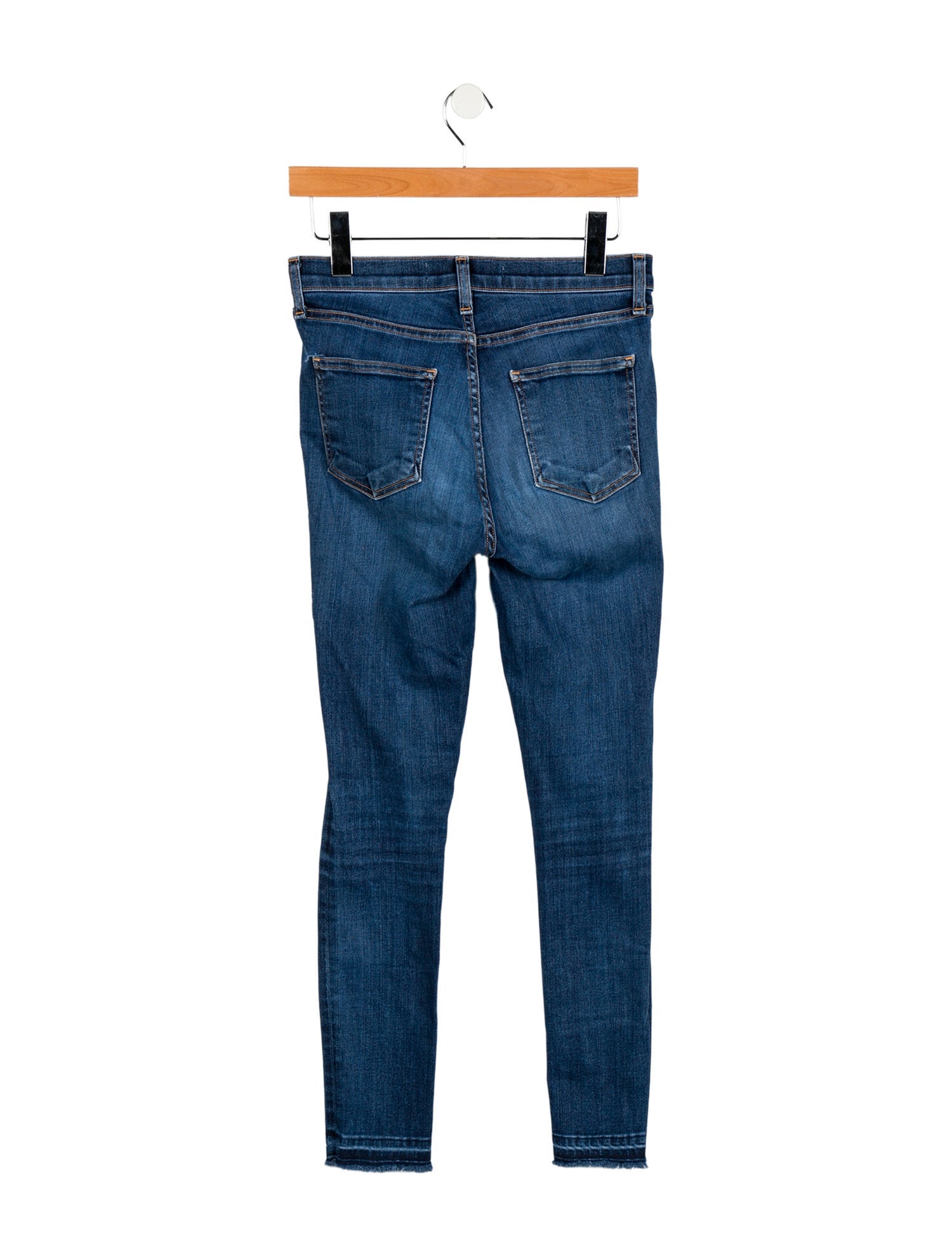 Veronica Beard Mid-Rise Skinny Leg Jeans