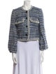 Veronica Beard Tweed Pattern Evening Jacket