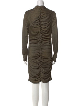 Veronica Beard Mock Neck Mini Dress