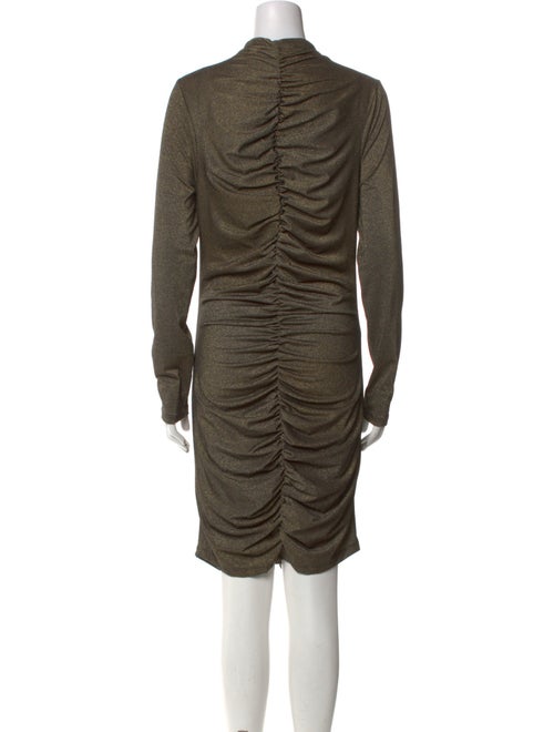 Veronica Beard Mock Neck Mini Dress