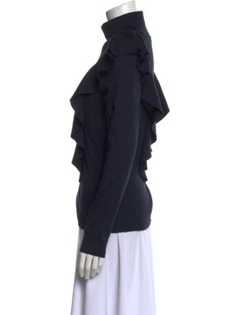 Veronica Beard Turtleneck Long Sleeve Sweatshirt