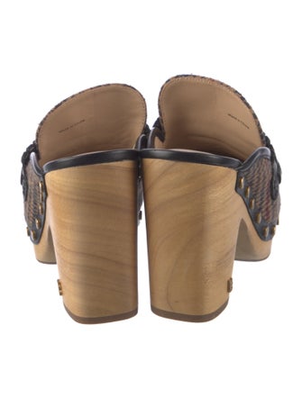 Veronica Beard Printed Mules