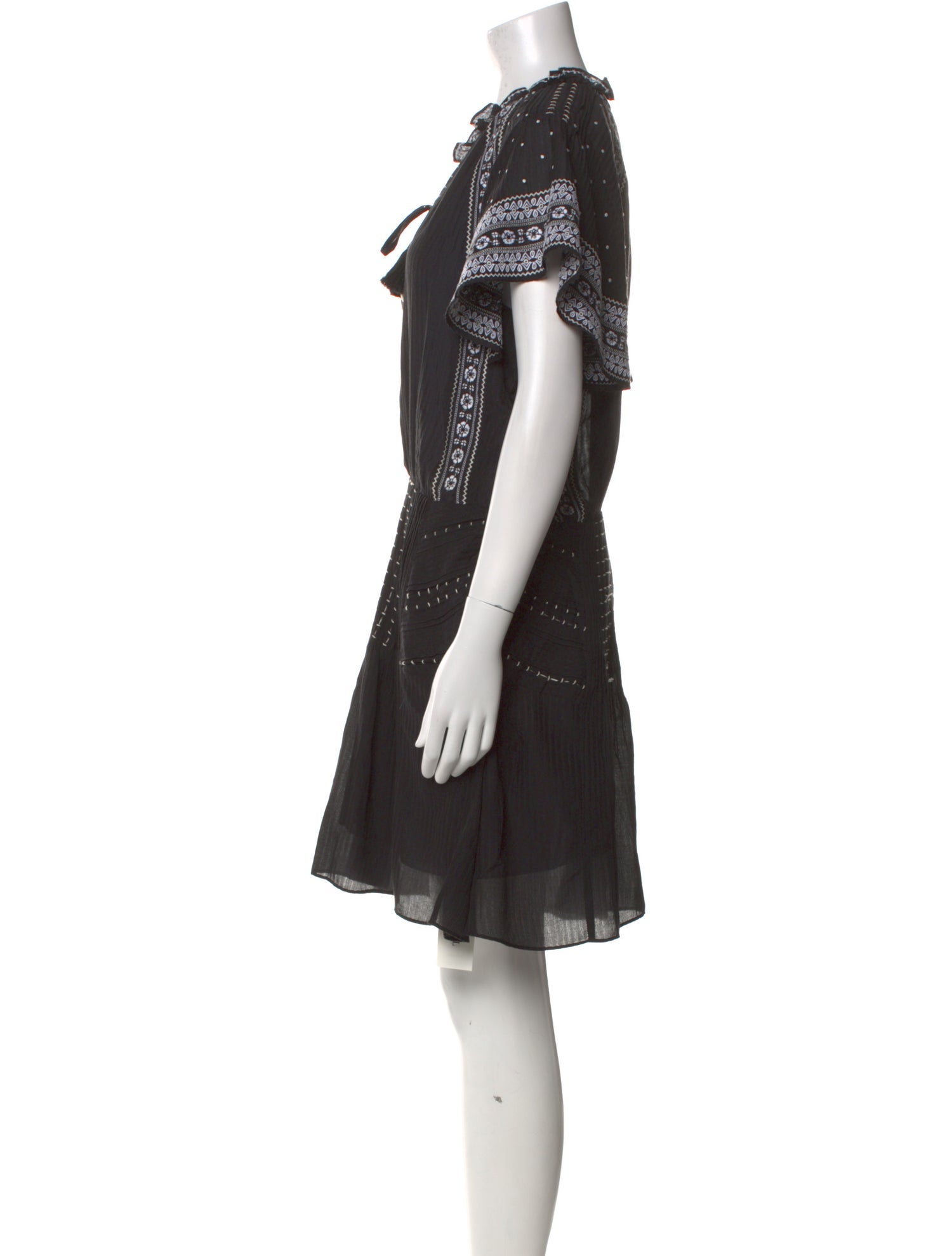 Veronica Beard Silk Knee-Length Dress