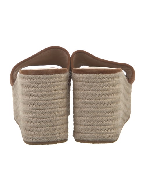 Veronica Beard Suede Animal Print Espadrilles