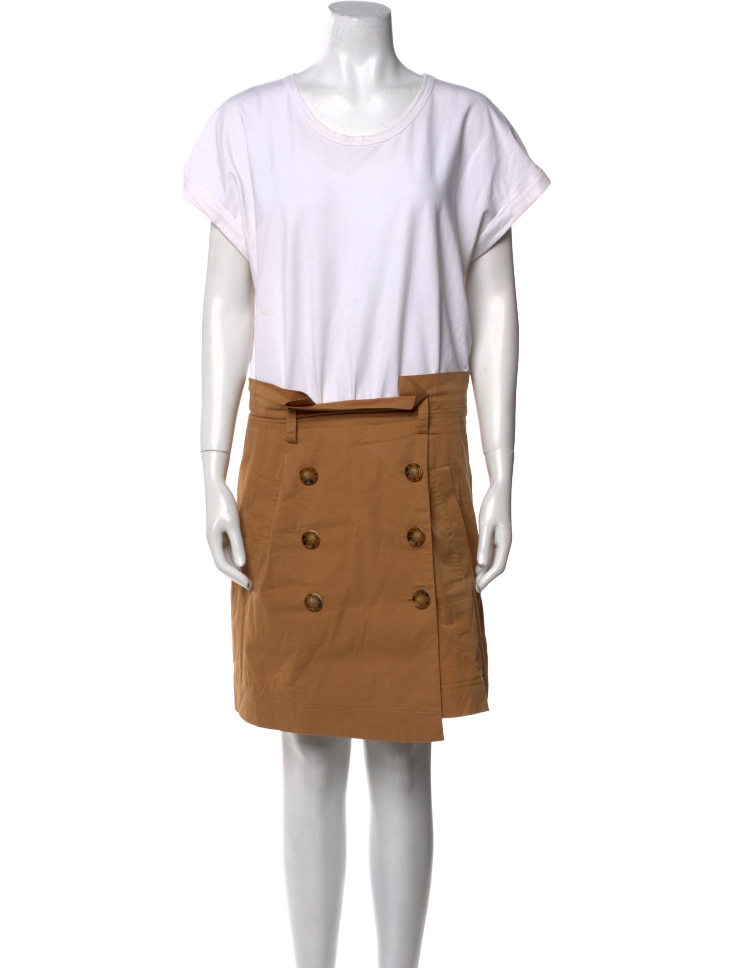 Veronica Beard Scoop Neck Knee-Length Dress