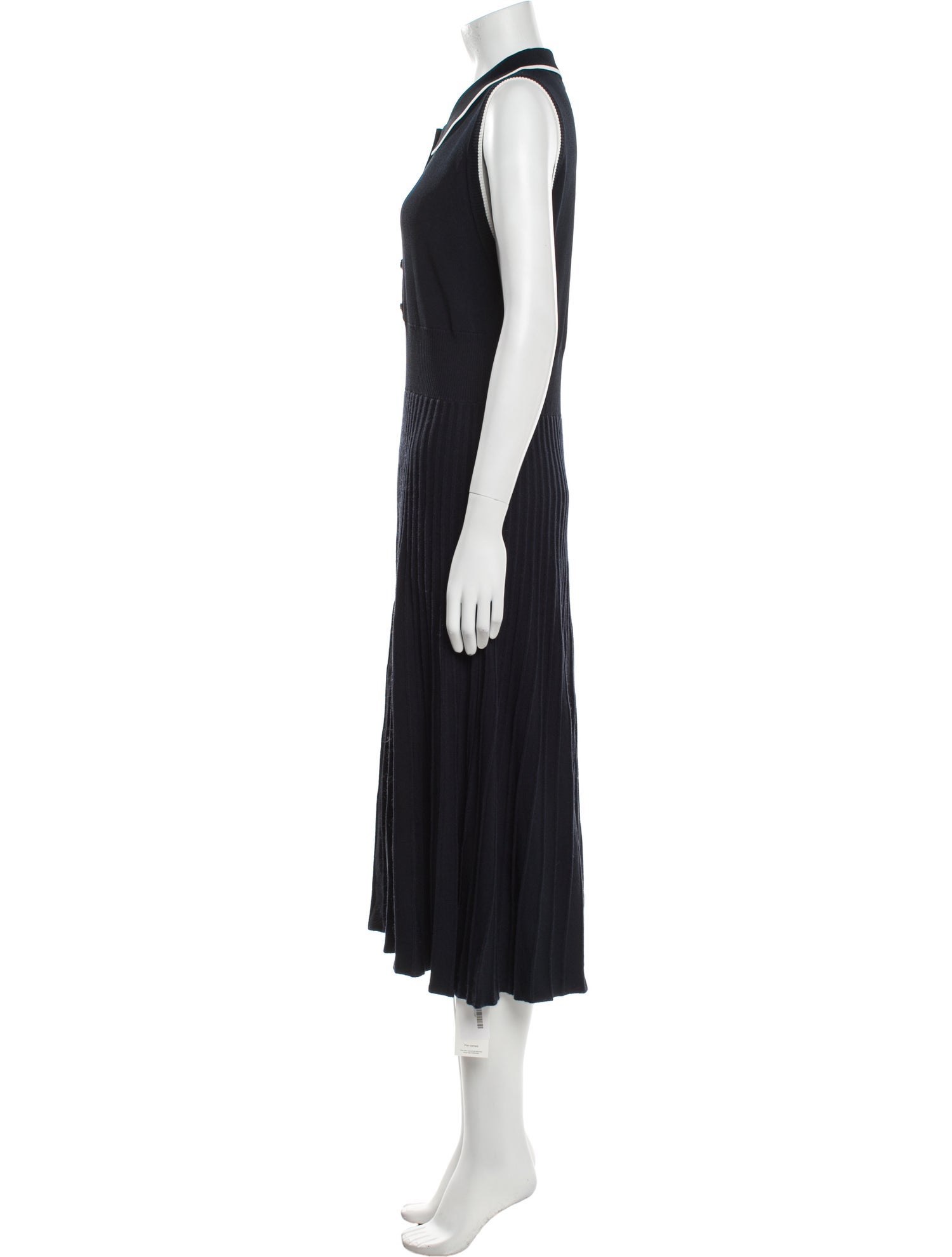 Veronica Beard Crew Neck Midi Length Dress