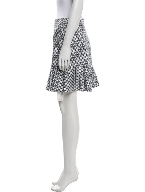 Veronica Beard Printed Mini Skirt