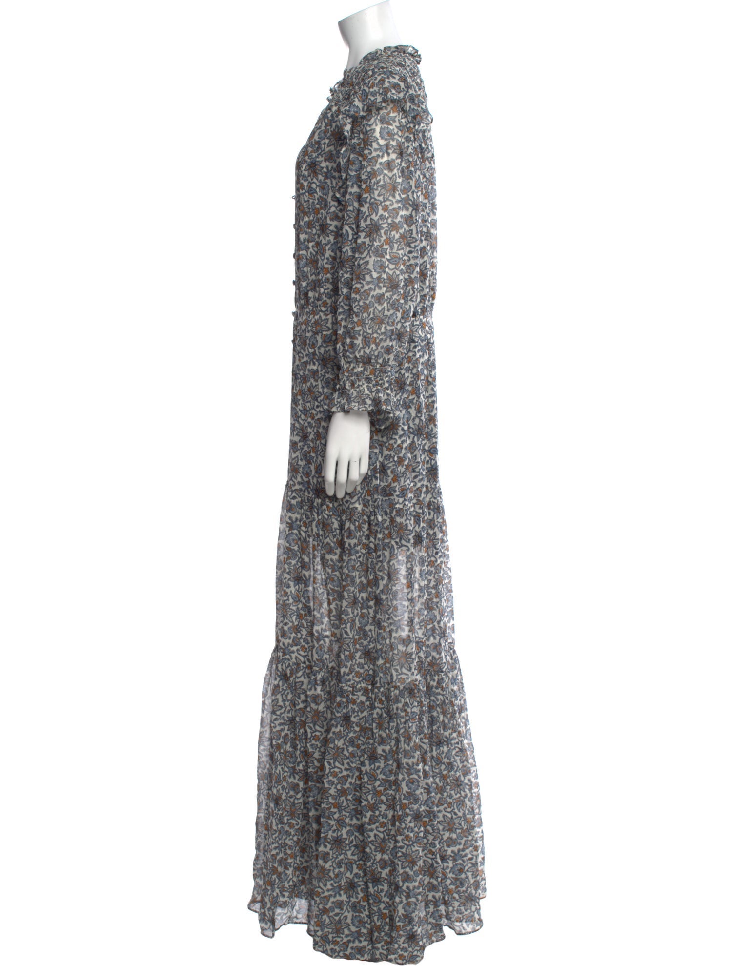 Veronica Beard Silk Long Dress