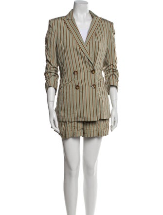 Veronica Beard Striped Short Set