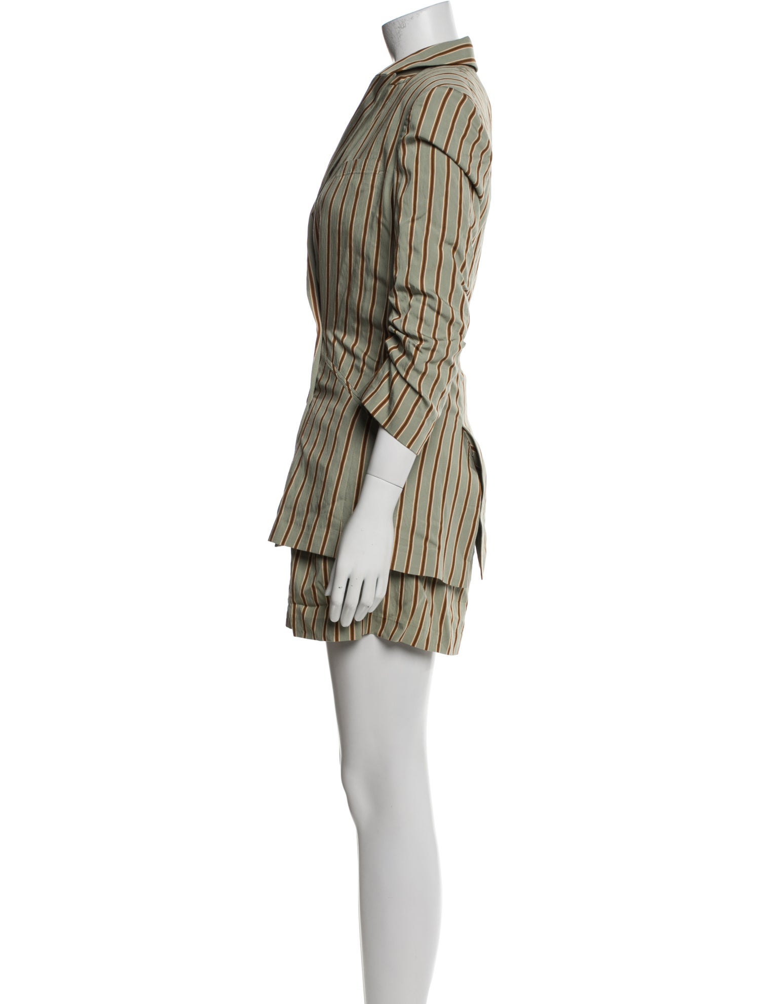 Veronica Beard Striped Short Set