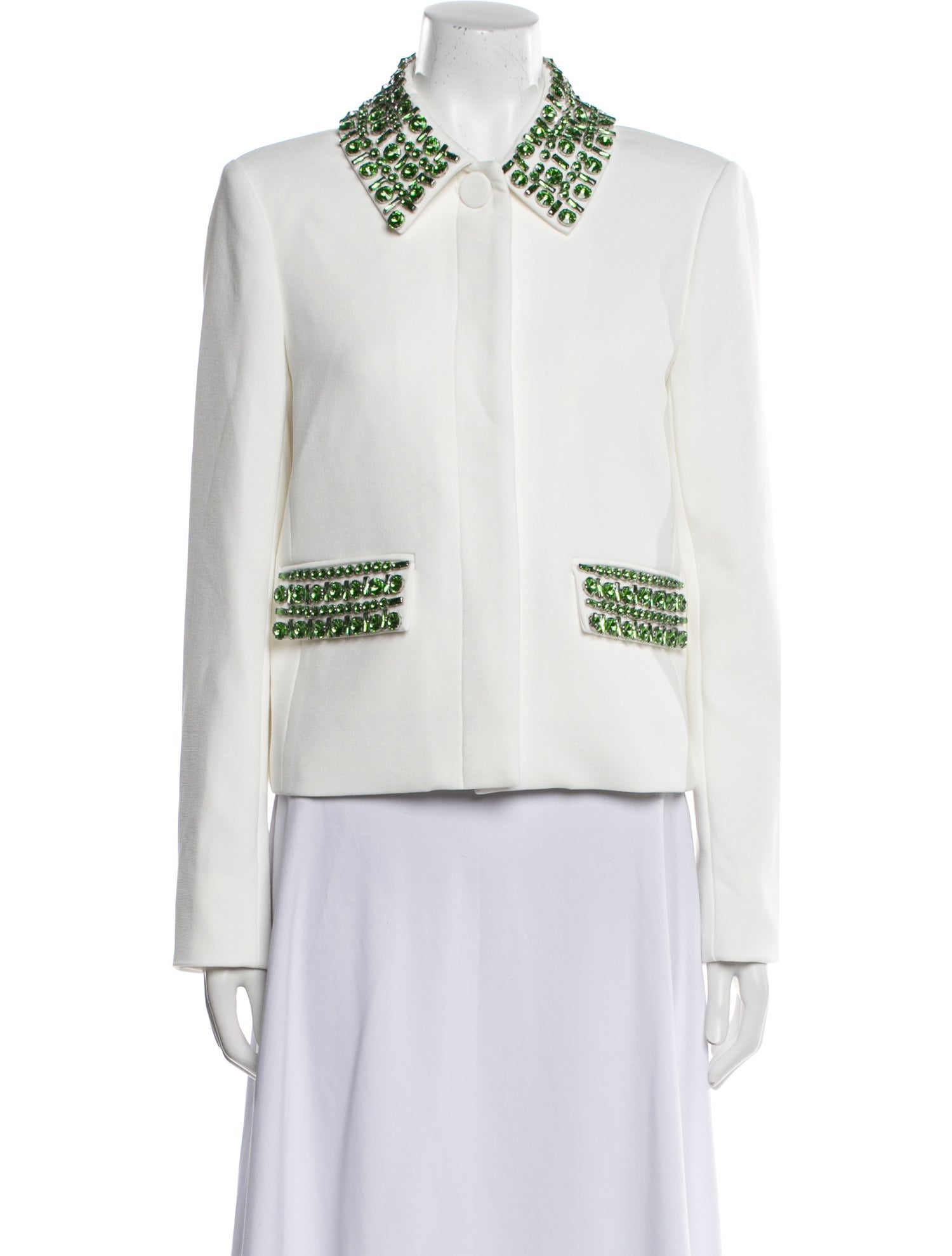 Veronica Beard Patterned Evening Jacket