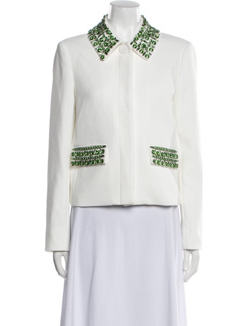 Veronica Beard Patterned Evening Jacket